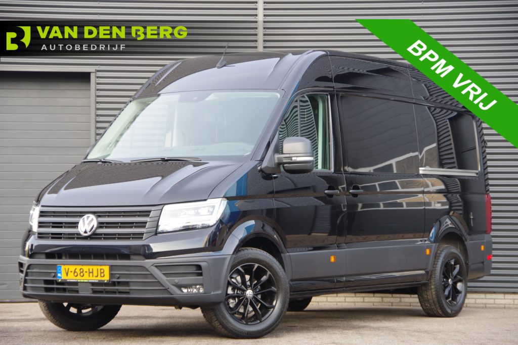 Volkswagen Crafter - 35 2.0 TDI L3H3 177PK AUT. 2X SCHUIFDEUR, LED, TREKHAAK, STOELVERWARMING, CAMERA, NAVI, CRUISE, AIRCO, PARKEERSENSOREN, NIEUW!