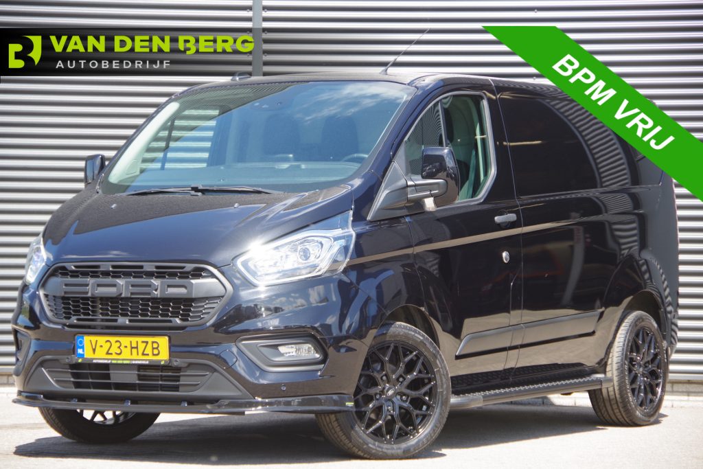 Ford Transit Custom - 2.0 TDCI SPORT EDITION! 130PK, 3-ZITS, NAVI, CAMERA, CRUISE, STOELVERWARMING, PARKEERSENSOREN AIRCO, APPLE CARPLAY