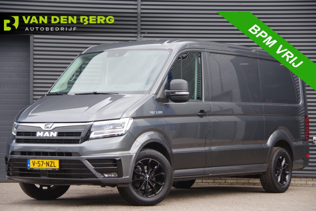 MAN TGE - 3.180 35 2.0 L3H2(L2H1) 3-ZITS, 177PK AUT. LED, TREKHAAK, CAMERA, GEV. STOEL, CRUISE, CLIMA, APPLE CARPLAY/ANDROID AUTO