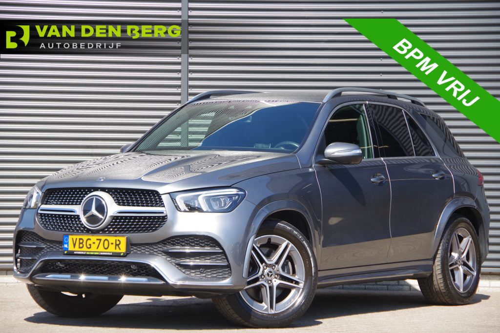 Mercedes-Benz GLE - 300 D 4MATIC AMG, MARGE! VAN, GRIJS KENTEKEN, LED, TREKHAAK, MEMORY, 360 CAMERA, LEDER/ALCANTARA, PDC, 20'' AMG