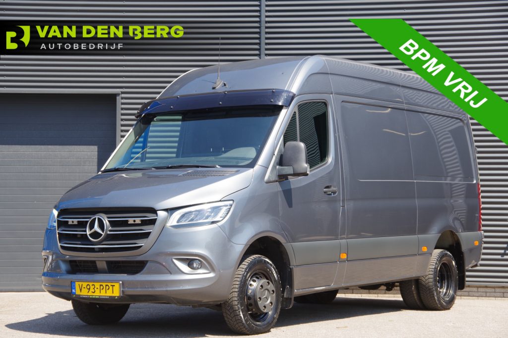 Mercedes-Benz Sprinter - 519 3.0 CDI V6 L2H2 AUT. N1! DUBBELLUCHT, LED, 360 CAMERA, 3.5T TREKHAAK, LEDER, MBUX 10'', CRUISE, NAVI, CLIMA,