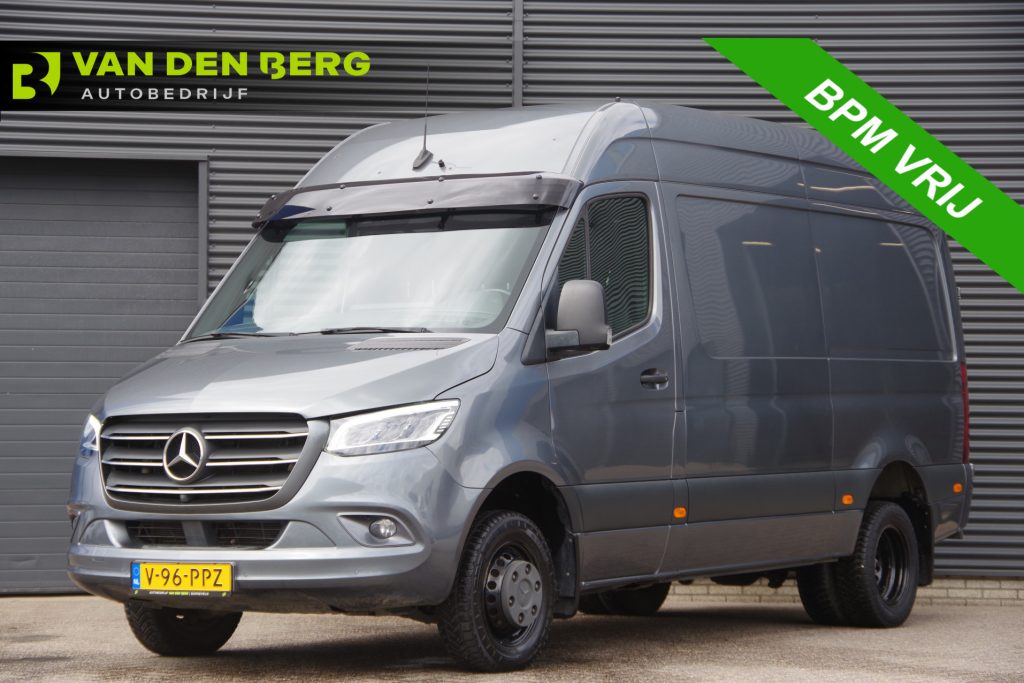 Mercedes-Benz Sprinter - 519 3.0 CDI V6 L2H2 AUT. N1! DUBBELLUCHT, LED, 360 CAMERA, 3.5T TREKHAAK, LEDER, MBUX 10'', CRUISE, NAVI, CLIMA,