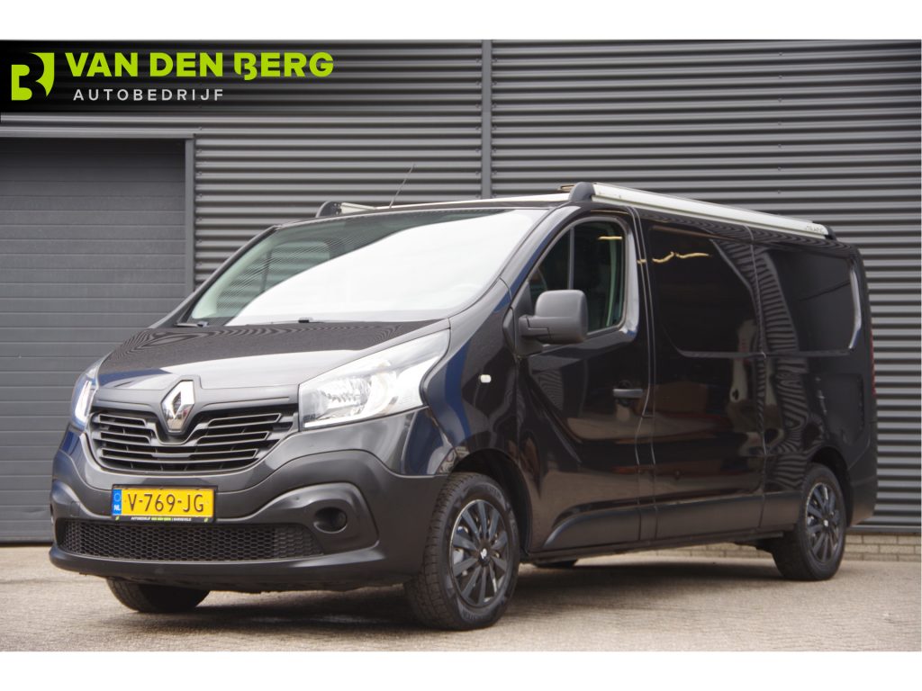 Renault Trafic - 1.6 dCi T29 L2 EURO 6! 3-ZITS, TREKHAAK, AIRCO, NAVI, CRUISE, PARKEERSENSOREN, NAVI, NL AUTO, NAP