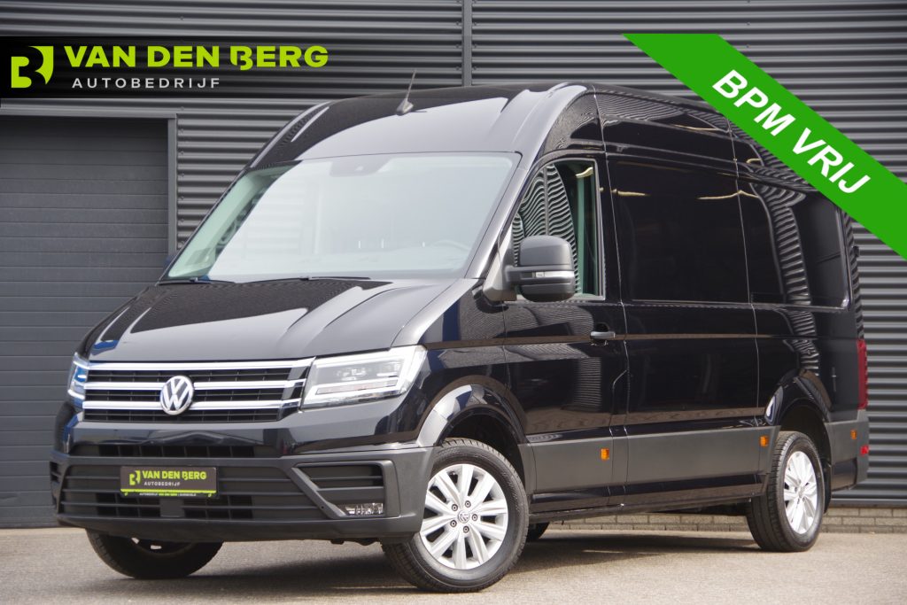Volkswagen Crafter - 35 2.0 TDI L3H3(L2H2) 3-ZITS, 177PK AUT. LED, TREKHAAK, GEV. ERGO ACTIVE STOEL, CAMERA, AIRCO, MISTLAMPEN
