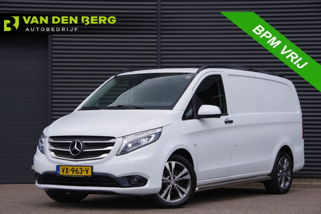 Mercedes-Benz Vito - 114 CDI L2 EURO 6! LED, LEDER, TREKHAAK, STOELVERWARMING, CLIMA, CAMERA, NAVI, CRUISE, NL AUTO, NAP