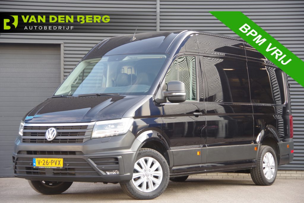 Volkswagen Crafter - 35 2.0 TDI L3H3(L2H2) 3-ZITS, 177PK AUT. LED, ADAPT. CRUISE, STOELVERWARMING, STUURVERWARMING, VOORRUIT VERWARMING, STANDKACHEL,