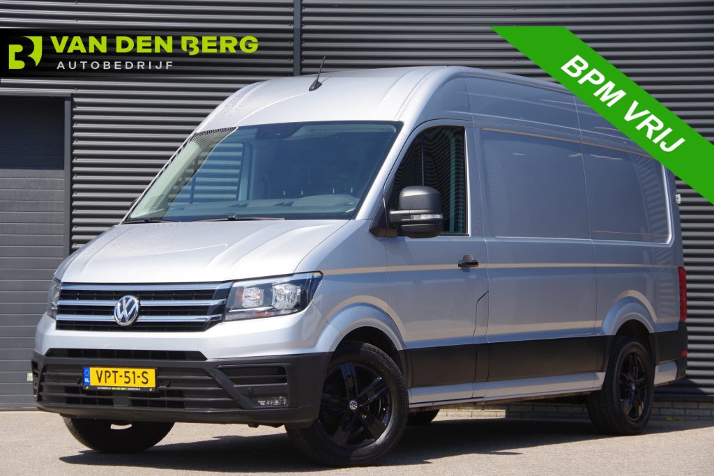 Volkswagen Crafter - 35 2.0 TDI L3H3(L2H2) EURO6! 3-ZITS, 140PK, TREKHAAK, 18'' LMV, CRUISE, AIRCO, PARKEERSENSOREN